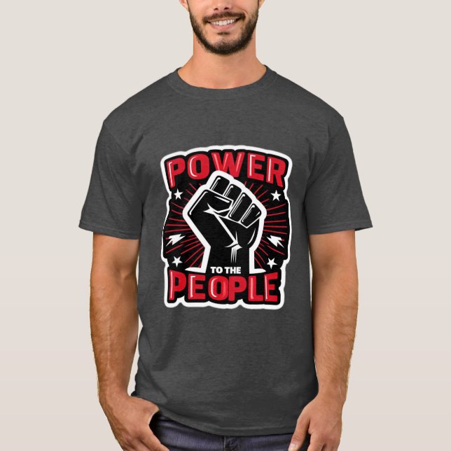 CAMISETA ALIMENTAÇÃO PARA AS PESSOAS 4 (Frente)