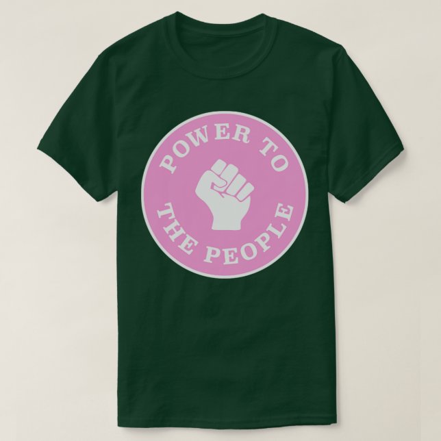 Camiseta Alimentação Para O Pessoas1 (Frente do Design)