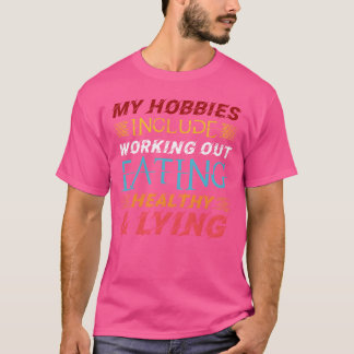 Camiseta Alimentação vintage em alta