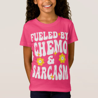 Camiseta Alimentado pela Chemo e pela Sarcasm Funny Chemote