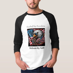Camiseta Alimentado pela Liberdade