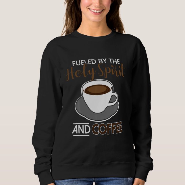 Camiseta Alimentado Pelo Espírito Santo E Pelo Café (Frente)