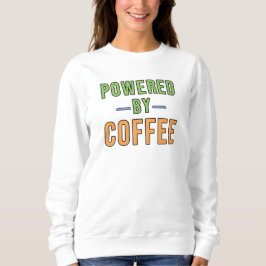 Camiseta Alimentado por Café