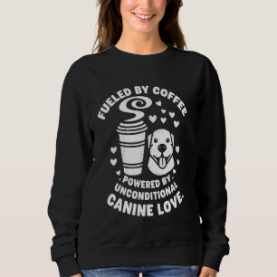 Camiseta Alimentado Por Café Energizado Por Amor Canino Inc