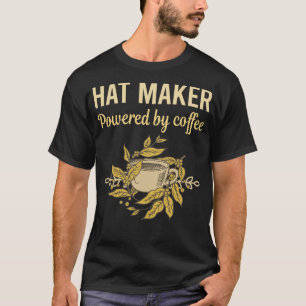 Camiseta Alimentado Por Café - Fabricante De Chapéus