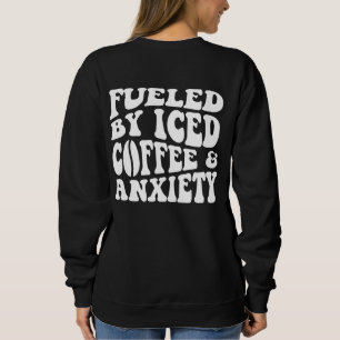 Camiseta Alimentado Por Café Forçado E Ansiedade