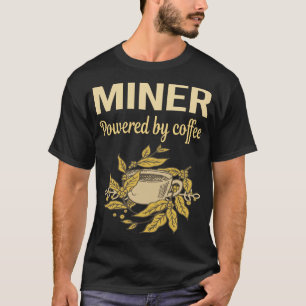 Camiseta Alimentado Por Café - Menor