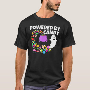 Camiseta Alimentado Por Candy Happy Voando O Custo Do Dia D