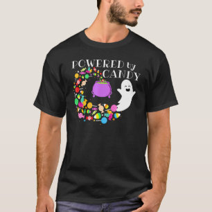 Camiseta Alimentado Por Candy Happy Voando O Custo Do Dia D