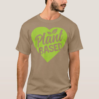 Camiseta Alimentado Por Dieta Baseada Em Plantas Vegan Life