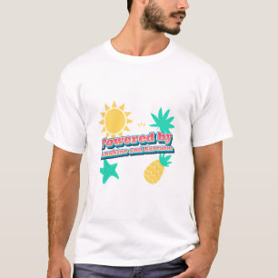 Camiseta Alimentado por Energia Solar e Sarcasmo Solar