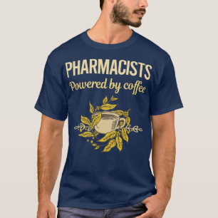 Camiseta Alimentado Por Farmacêuticos De Café 1