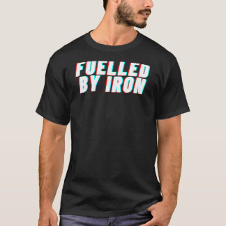 Camiseta Alimentado por ferro u2013 CONTRA-CAPA