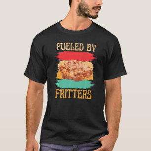 Camiseta Alimentado Por Fritters De Apple Retro Apple