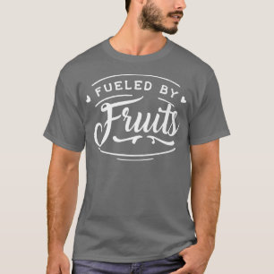 Camiseta Alimentado Por Frutas Fruitário Vegan Vegetarian H