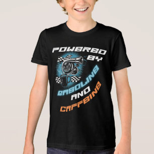 Camiseta Alimentado Por Gasolina E Cafeína