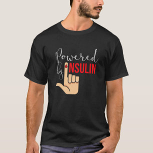 Camiseta Alimentado Por Insulina I Insulina Diabéticos Paci