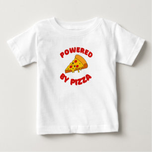 CAMISETA ALIMENTADO POR PIZZA