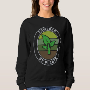 Camiseta Alimentado por Plantas Vegetarianas Vegan