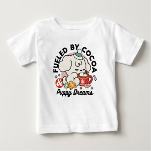 Camiseta Alimentado por Sonhos de Cacau e Cãozinho - Cachor