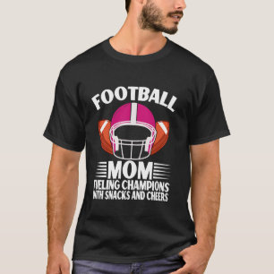 Camiseta Alimentando Campeões com Lanches e Aplaudindo Fute