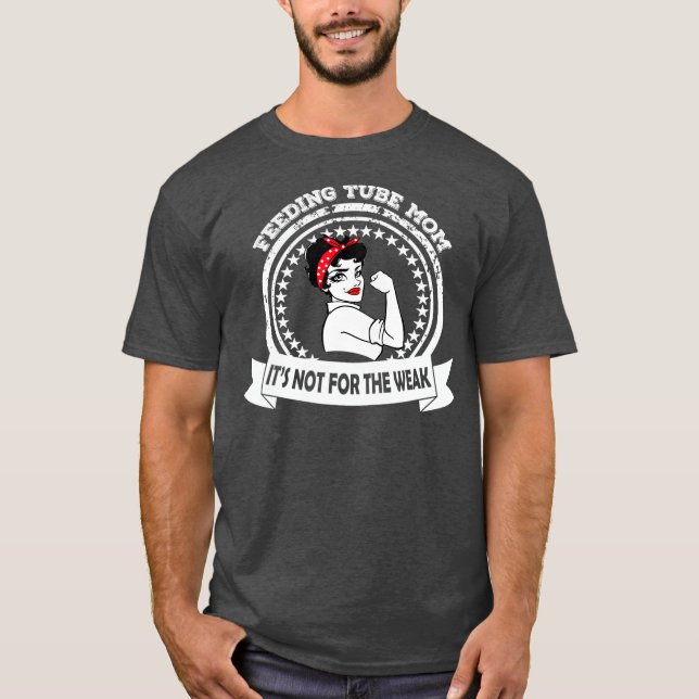Camiseta Alimentando o tubo Mãe Sensibilizando o Suporte a  (Frente)