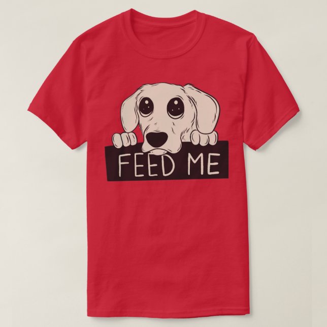 Camiseta Alimente-me (Frente do Design)