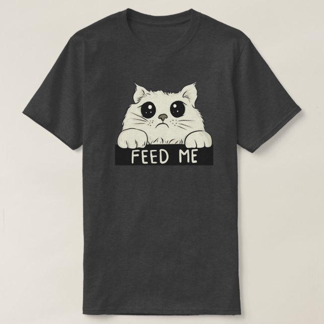 Camiseta Alimente-me2 (Frente do Design)