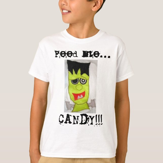 Camiseta Alimente-me… DOCES!!! (Frente)