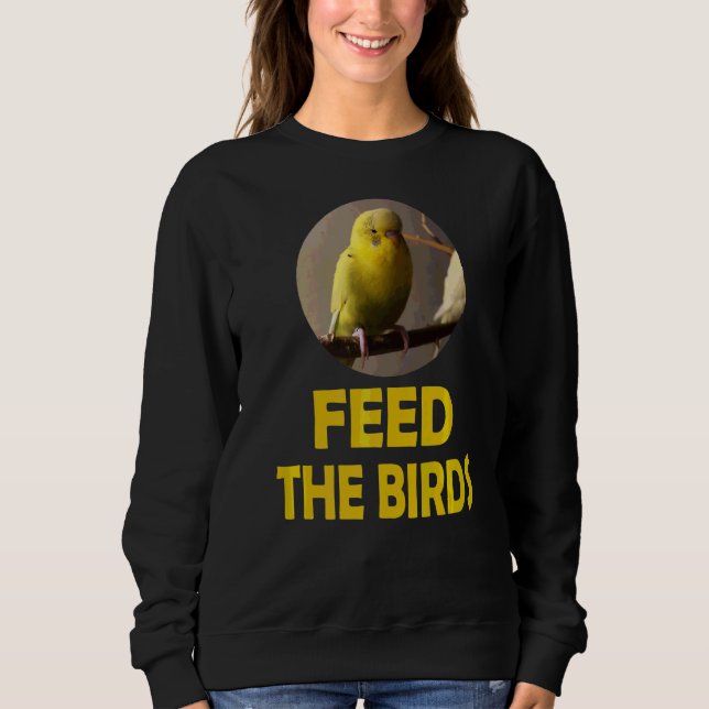 Camiseta Alimente O Orçamento De Aves (Frente)