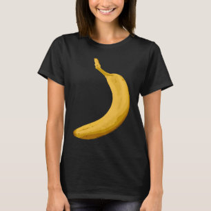 Camiseta Alimento de fruta de banana saudável bananas fruta
