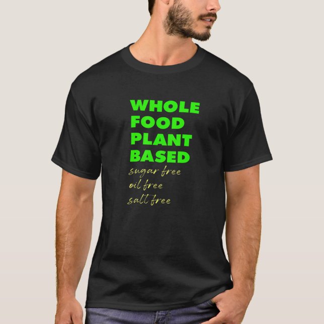 Camiseta Alimento Integral Vegetal Sem Açúcar Sem Óleo Sem  (Frente)