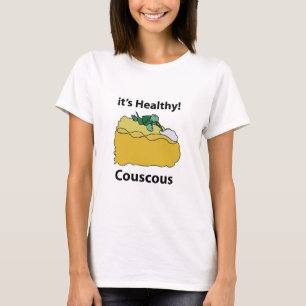 Camiseta Alimento Saudável Grão de Cuscuz