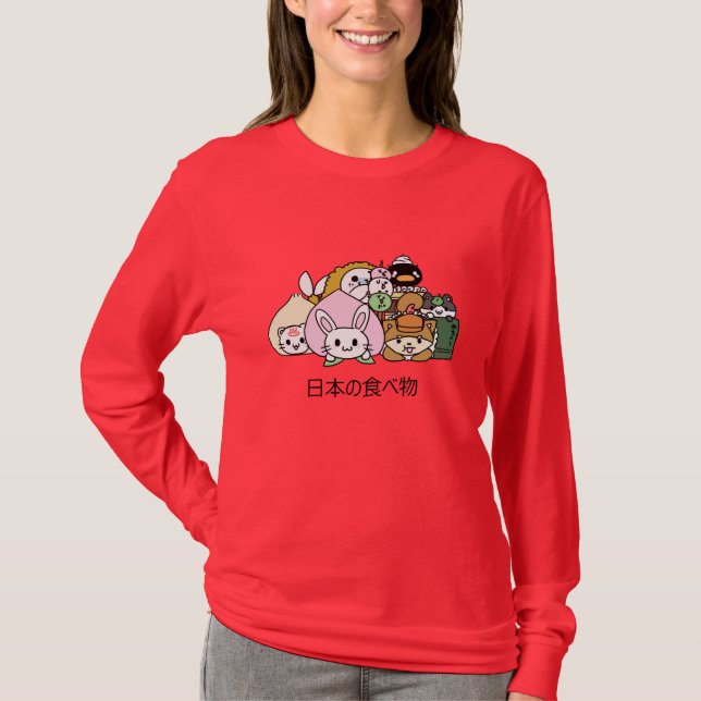 Camiseta Alimentos animais (Frente)