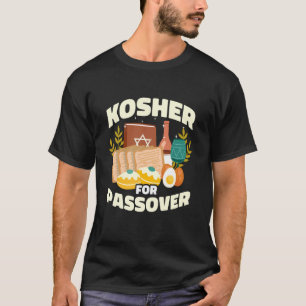 Camiseta Alimentos Kosher para o Feriado Judaico da Páscoa