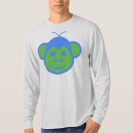 Camiseta Alimon (Macaco-Alienígena) Camisa-T básica de mang