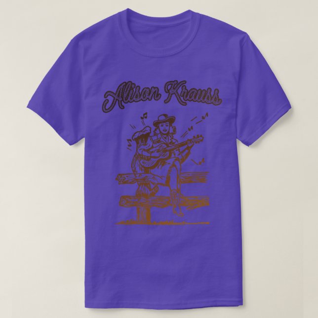 Camiseta Alison Krauss Cowgirl (Frente do Design)
