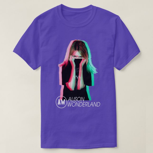 Camiseta Alison Wonderland AW (Frente do Design)