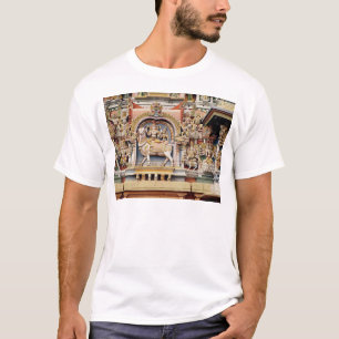 Camiseta Alivio que descreve a equitação de Shiva e de