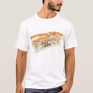 Camiseta Aljaferia. Espanha de Zaragoza. Palácio islâmico