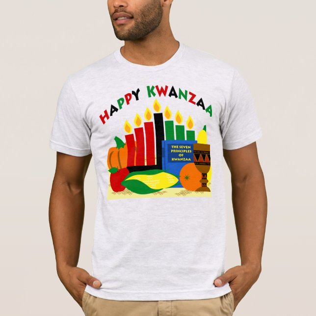 CAMISETA ALKEBULAN - AJUSTE DE KWANZAA (Frente)