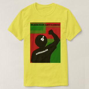 Camiseta ALKEBULAN - CABELO PRETO NÃO É CRIME v2 FRONTAL
