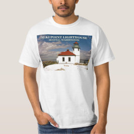 Camiseta Alki Point Lighthouse, Seattle Washington Shirt