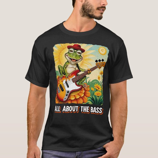 Camiseta AlL ABOUT THE BASS (Frente)