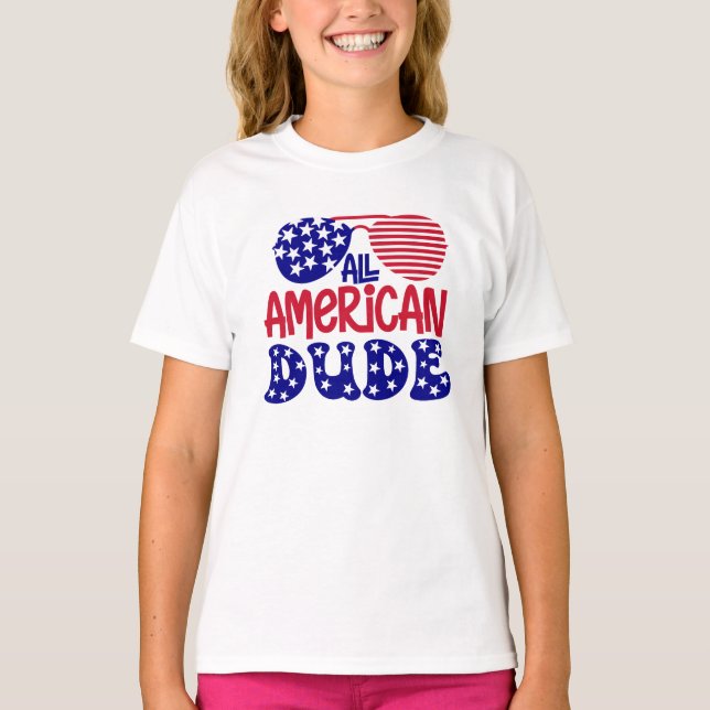 Camiseta All American Dude-32286 (Frente)