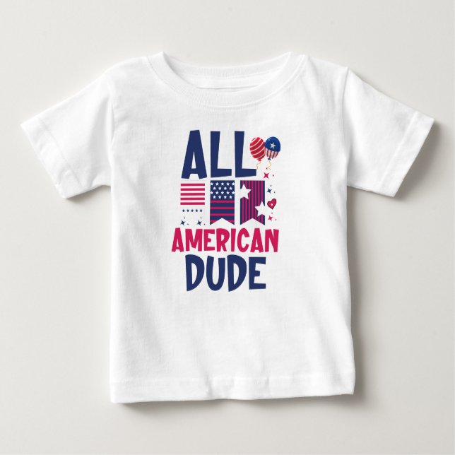 Camiseta All American Dude-96993 (Frente)