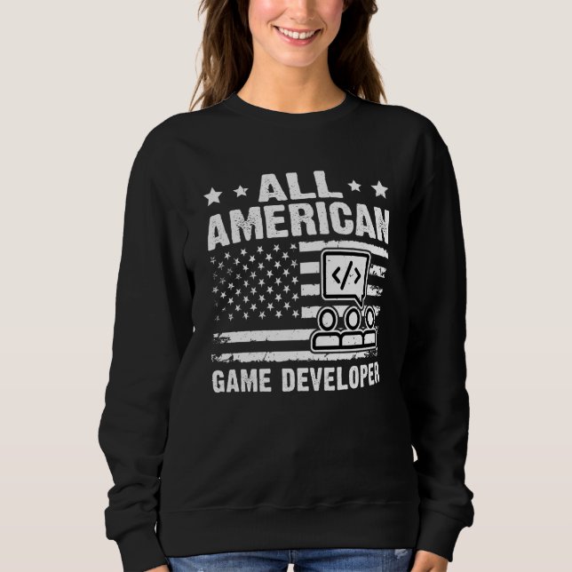 Camiseta All American Game Developer (Frente)