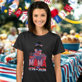 Camiseta All American Mama 1776 2026 USA Celebration 