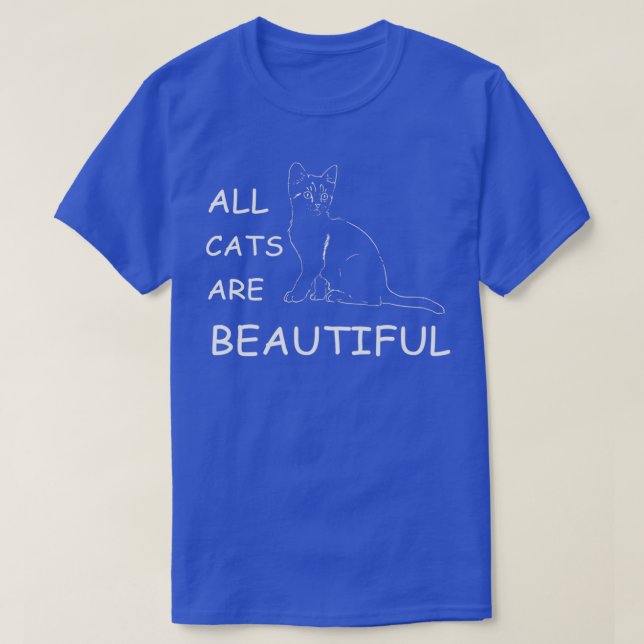 Camiseta all cats are beautiful Essential TShirt  (Frente do Design)