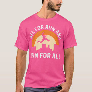 Camiseta All For Run  Run For All. Parcours Freerunning. Pa